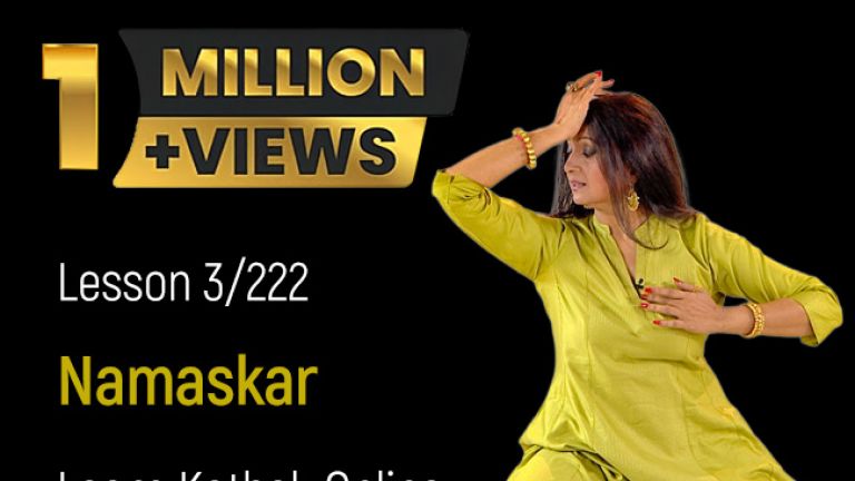 Kathak Namaskar with the Guru Pali Chandra