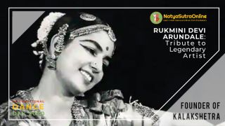 Rukmini Devi Arundale, an admirable Bharatanatyam exponent who glorified classical dance