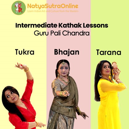 Kathak online, learn online class, intermediate
