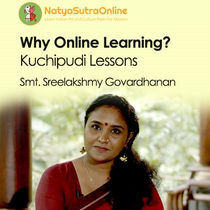 Kuchipudi, online dance, dance tutorials, sreelakshmy govardhanan
