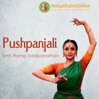 bharatanatyam, pushpanjali, rama vaidyanathan, learn dance online, bharatanatyam online, bharatanatyam classes