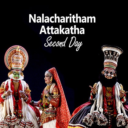 Nalacharitham Second Day by Kalamandalam Gopi, Margi Vijayakumar, Kathakali, Performance